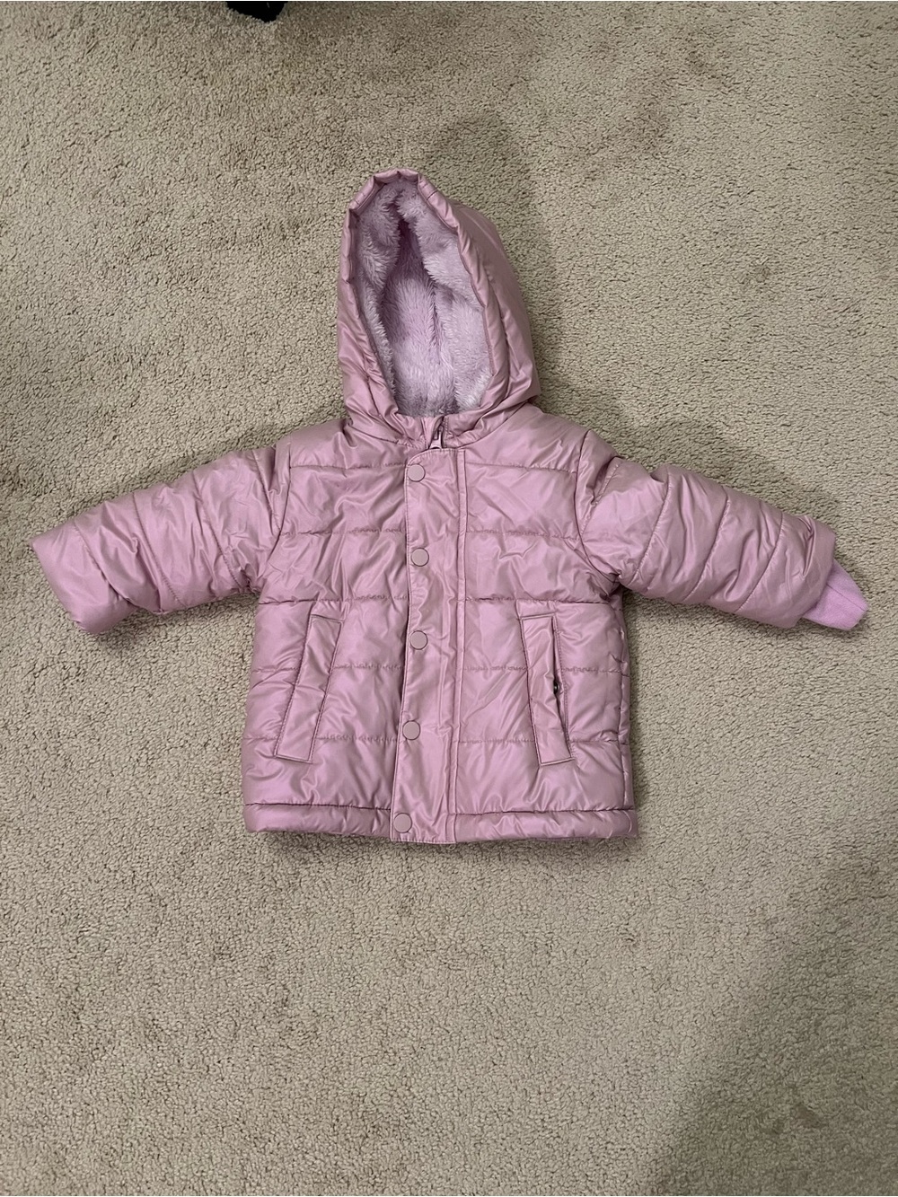 Cat & Jack Parka- size 12 mo, puffer jacket